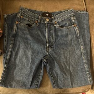 3x1 Women's Relaxed Blue Jeans